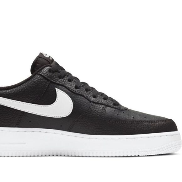 Nike Shoes - Nike Air Force 1 Black White Size 6